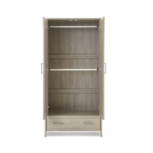 Obaby Nika Wardrobe Grey Wash (4)