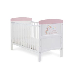 Obaby Obaby Grace Inspire Cot Bed Unicorn (1)