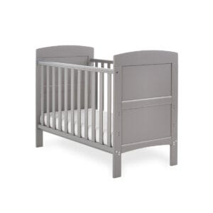 Obaby Obaby Grace Mini Cot Bed Taupe Grey (2)