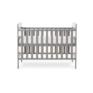 Obaby Obaby Grace Mini Cot Bed Taupe Grey (3)