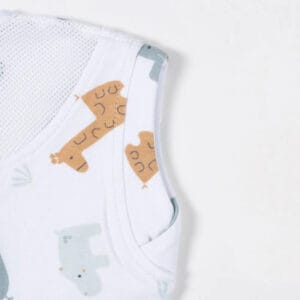 Purflo 0.5 Tog Cuddle To Sleep Bag Animal Safari (10)