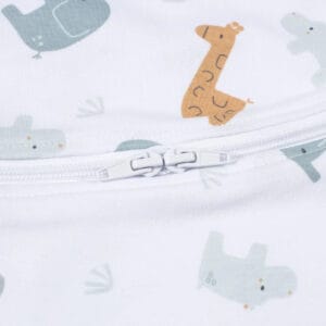 Purflo 0.5 Tog Cuddle To Sleep Bag Animal Safari (4)