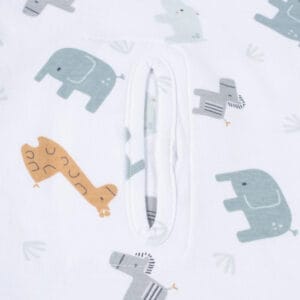 Purflo 0.5 Tog Cuddle To Sleep Bag Animal Safari (5)