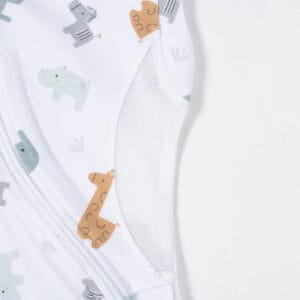 Purflo 0.5 Tog Cuddle To Sleep Bag Animal Safari (8)