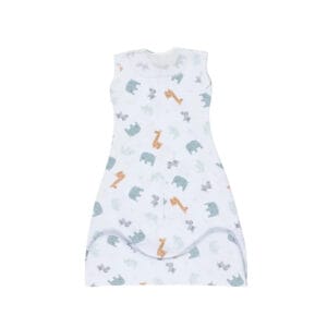 Purflo 2.5 Tog Cuddle To Sleep Bag Animal Safari (3)