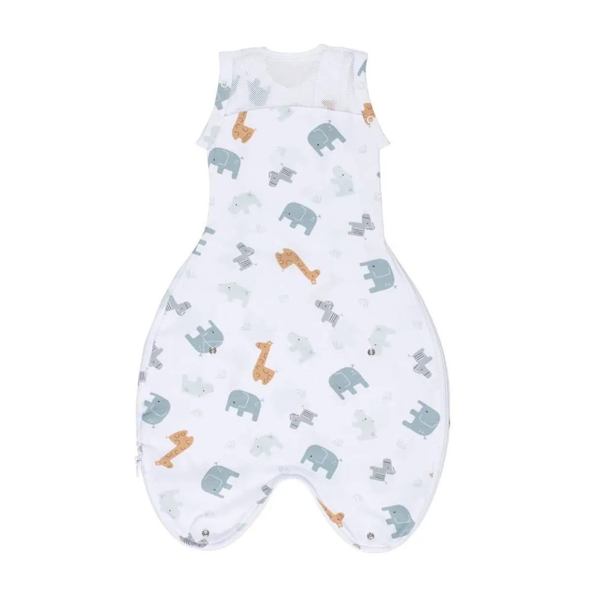 Purflo 2.5 Tog Swaddle To Sleep Bag – Animal Safari