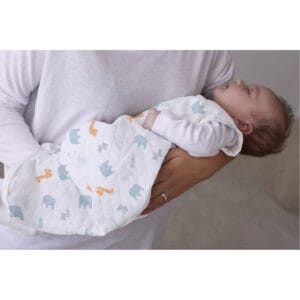 Purflo 2.5 Tog Swaddle To Sleep Bag – Animal Safari (3)