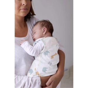 Purflo 2.5 Tog Swaddle To Sleep Bag – Animal Safari