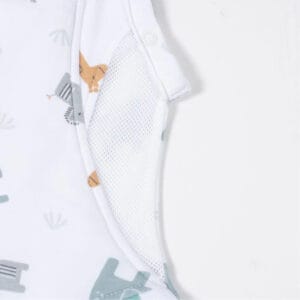 Purflo 2.5 Tog Swaddle To Sleep Bag – Animal Safari (8)
