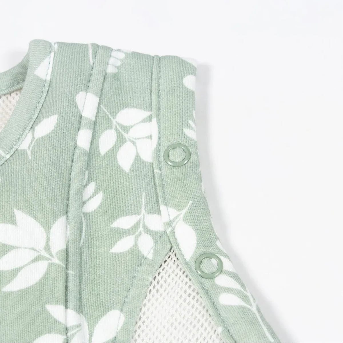 Purflo 2.5 Tog Swaddle To Sleep Bag – Fern (3)