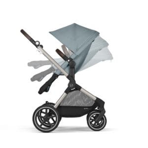 Cybex Eos Lux 2in1 Pushchair Stormy Blue (4)