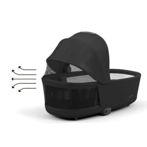 Cybex Priam Lux Carrycot Sepia Black (4)