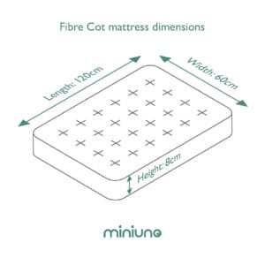 Miniuno Fibre Mattress Cot (3)