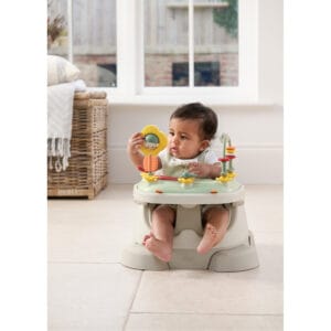 Mamas & Papas Snug Floor Seat With Activity Tray Clay (16)