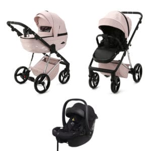 Mee-Go Milano Quantum 3-in-1 Travel System - Pretty in Pink