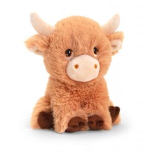18cm keeleco shaggy highland cow