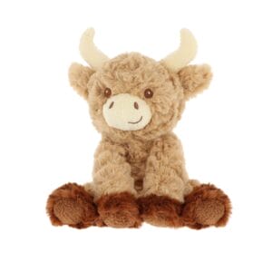 Keeleco baby hamish highland cow 15cm