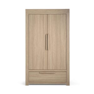 Mamas and papas franklin wardrobe natural oak (3)