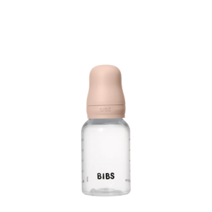 Bibs baby bottle round latex 1 pack 150 ml slow flow blush (1)