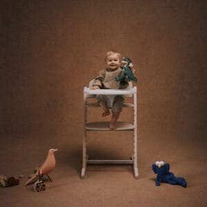 Cybex iris wooden highchair 3in1 set stunning black (7)