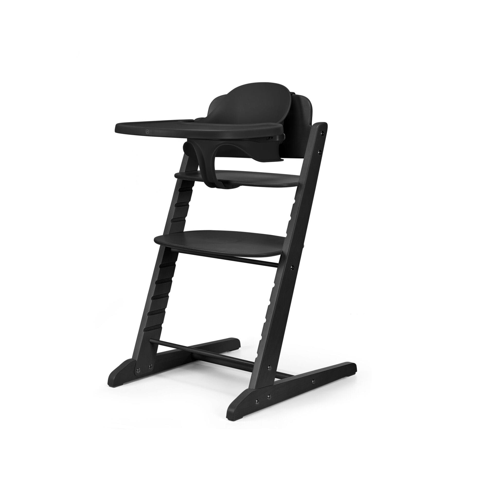 Cybex IRIS Wooden Highchair 3in1 Set - Stunning Black