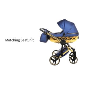 Junama fluo line 2in1 navy gold