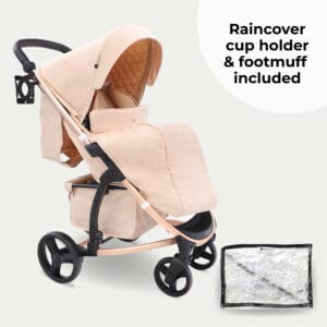 My babiie mb200i 3in1 travel system blush (5)