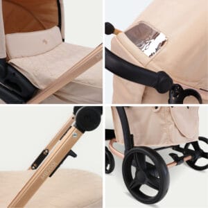 My babiie mb200i 3in1 travel system blush (8)