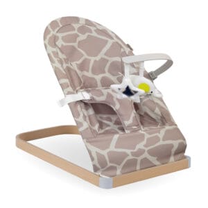 My Babiie MBBBB Baby Bouncer with Toy Bar - Giraffe