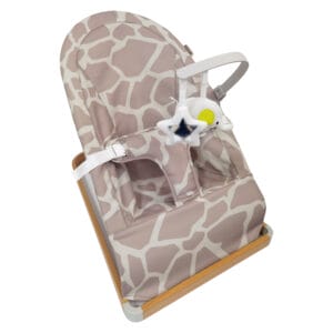 My babiie mbbbb baby bouncer with toy bar giraffe (7)