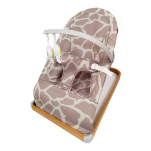 My babiie mbbbb baby bouncer with toy bar giraffe (8)
