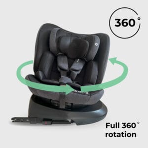 My babiie mbcs200 i size (40 150cm) spin car seat black (2)