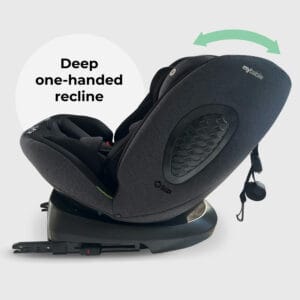 My babiie mbcs200 i size (40 150cm) spin car seat black (4)