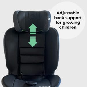 My babiie mbcs200 i size (40 150cm) spin car seat black (5)