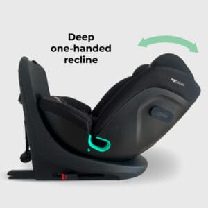 My babiie mbcs300 i size (40 150cm) spin car seat black (4)