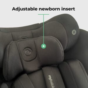 My babiie mbcs300 i size (40 150cm) spin car seat black (7)