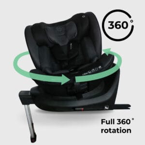 My babiie mbcs400 group 0+ 1 2 3 isize car seat black (2)