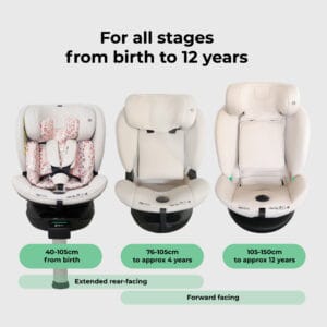 My babiie mbcs400 group 0+ 1 2 3 isize car seat blush leopard (3)