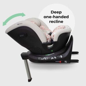 My babiie mbcs400 group 0+ 1 2 3 isize car seat blush leopard (4)