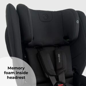 My babiie mbcs80 i size (76 150cm) car seat isofix black (5)