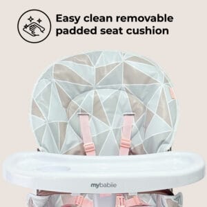 My babiie mbhc1 highchair rose geo (4)