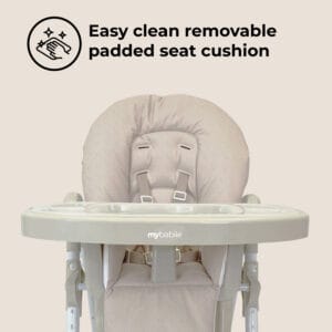 My babiie mbhc8 premium highchair oatmeal herringbone (6)
