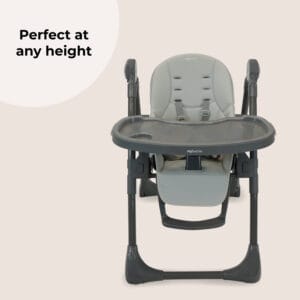 My babiie mbhc9 luxe highchair grey (2)