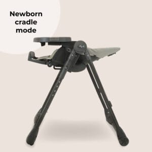 My babiie mbhc9 luxe highchair grey (5)