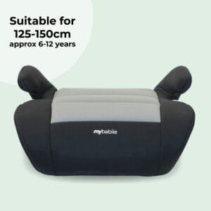 My babiie i size booster lite car seat grey (1)