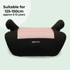 My babiie i size booster lite car seat pink (1)