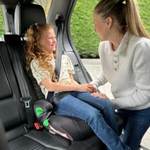 My babiie i size booster max car seat black quilted (5)