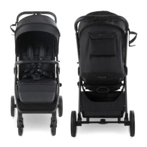 Mybabiee mb170 plus pushchair black (2)