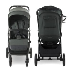 Mybabiee mb170 plus pushchair forest green (1)