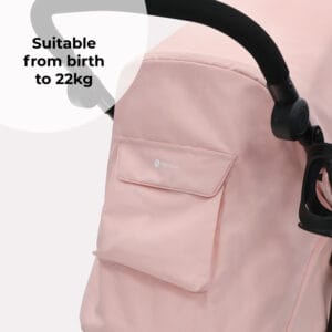 Mybabiee mb30 stroller pink leopard plus (7)